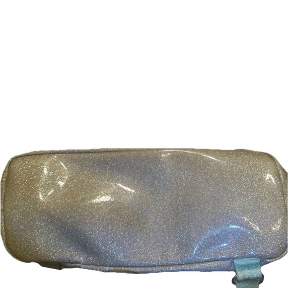 Stoney Clover Lane Flap Backpack Diner Collection Silver Shimmer Rare - Picture 9 of 13